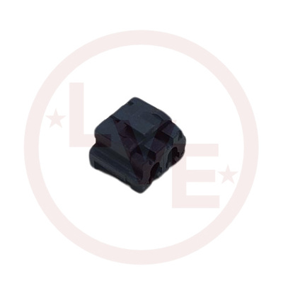 CONNECTOR HEADER 2 POS RECEPTACLE HSG ASSY IDC 26-28 AWG BLACK