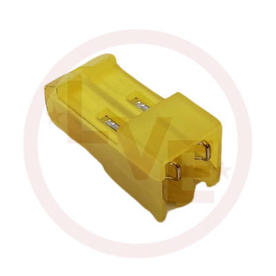 TERMINAL HEADER 8 POS RECEPTACLE 18 AWG .156&quot;P MTA-156 YELLOW