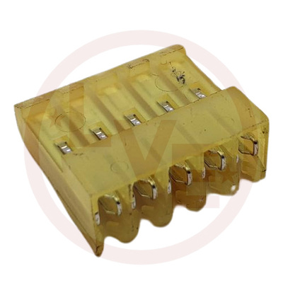 TERMINAL HEADER 5 POS RECEPTACLE 18 AWG .156"P MTA-156 YELLOW