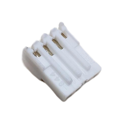 AMP 640441-4 TERMINAL HEADER 4 POS RECEPTACLE 24 AWG .100"P MTA-100 WHITE