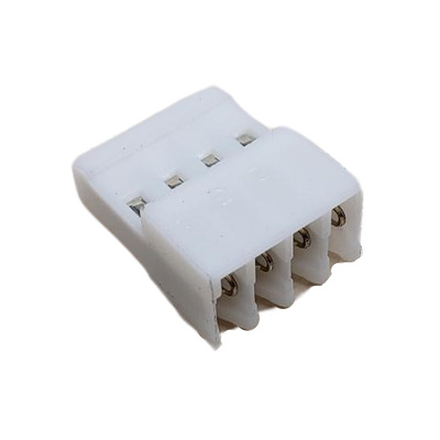 TERMINAL HEADER 4 POS RECEPTACLE 24 AWG .100&quot;P MTA-100 WHITE