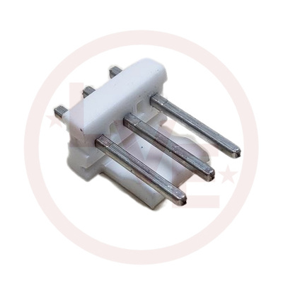 CONNECTOR HEADER 3 POS MALE VERTICAL THROUGH HOLE .156&quot;P TIN NATURAL