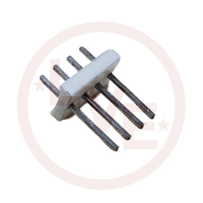 CONNECTOR HEADER 4 POS MALE VERTICAL THROUGH HOLE .100&quot;P TIN NATURAL