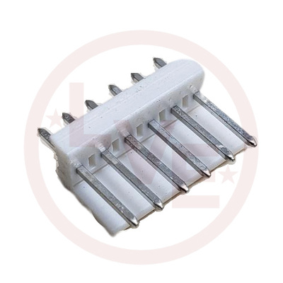 CONNECTOR HEADER 6 POS MALE VERTICAL THROUGH HOLE .100&quot;P TIN NATURAL