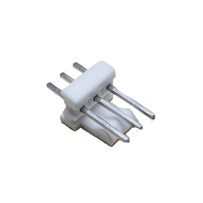 CONNECTOR HEADER 3 POS MALE VERTICAL THROUGH HOLE TIN NATURAL