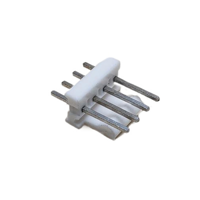 CONNECTOR HEADER 4 POS MALE VERTICAL THROUGH HOLE TIN NATURAL