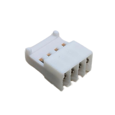CONNECTOR RECEPTACLE 4 POS IDC 24 AWG MTA-100 WHITE