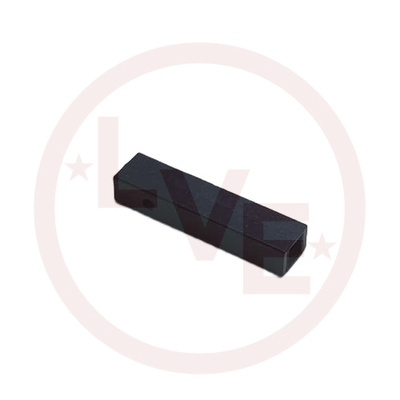 CONNECTOR RECEPTACLE HSG 1 POS .100 BLACK