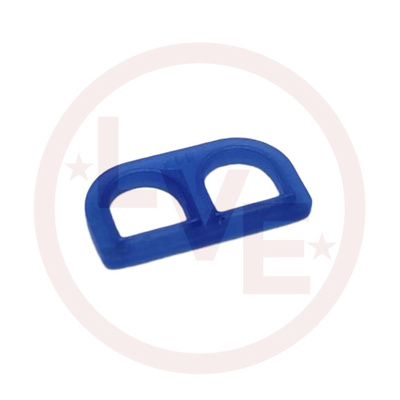 CONNECTOR 2 POS INTERFACE SEAL BLUE