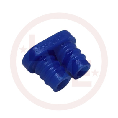 CONNECTOR WIRE SEAL 2 POS UNIVERSAL MATE-N-LOK BLUE