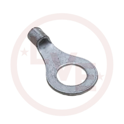 TERMINAL RING 16-14 AWG 1/4" STUD NON-INSULATED TIN PLATED