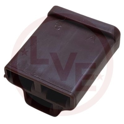 PACKARD 8905116 CONNECTOR 3 POS FEMALE 56 SERIES BROWN