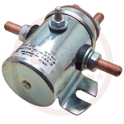 TROMBETTA 939-1215-010 CONTACTOR 12VDC CONTINUOUS DUTY METAL