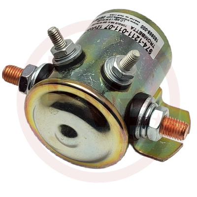 TROMBETTA 974-1211-011-07 CONTACTOR 12VDC CONTINUOUS DUTY METAL