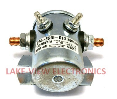 CONTACTOR 36V DC METAL