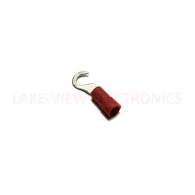 TERMINAL HOOK 22-18 AWG #10 STUD INSULKRIMP