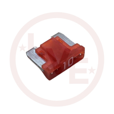 FUSE 10A 32VDC FAST ACTING RED MINI LOW PROFILE AUTOMOTIVE BLADE