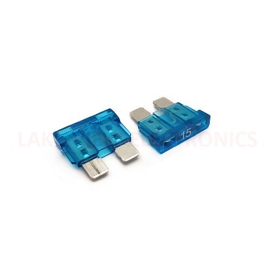 FUSE 15A 32VDC BLUE AUTOMOTIVE BLADE