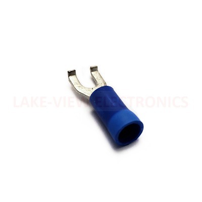 MOLEX 19119-0080 TERMINAL FLANGED SPADE 16-14 AWG #6 STUD INSULKRIMP