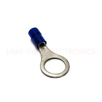 TERMINAL RING 16-14 AWG 3/8" STUD INSULKRIMP