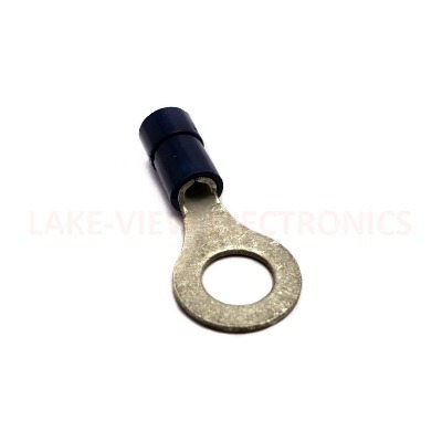 TERMINAL RING 16-14 AWG 1/4&quot; STUD INSULKRIMP