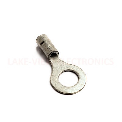 TERMINAL RING NON-INSULATED 16-14 AWG 1/4" STUD VIBRAKRIMP