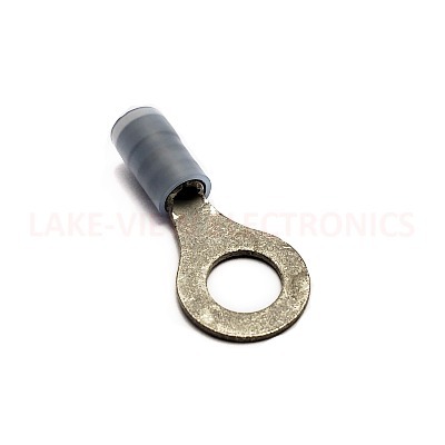 TERMINAL RING 16-14 AWG 1/4&quot; STUD AVIKRIMP