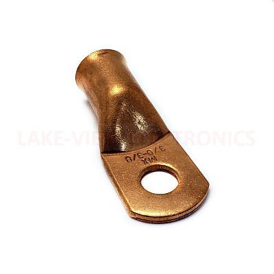 TERMINAL RING HEAVY DUTY 3/0 AWG 3/8" STUD BATTERY LUG