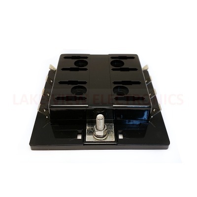 FUSE BLOCK 8 POSITION FOR AUTOMOTIVE BLADE-TYPE FUSES