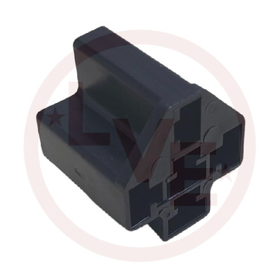 SOCKET 5 POS BLACK HSG PCB