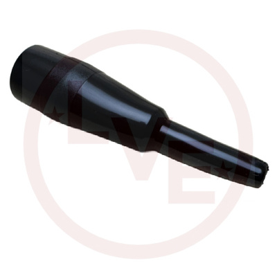 MUELLER BU-29-0 TEST CLIP LEAD/PROBE INSULATOR BLACK FOR BU-27 SERIES