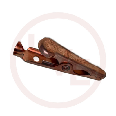 CLIP MINIATURE ALLIGATOR 5A COPPER NON-INSULATED