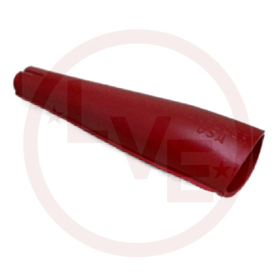 TEST CLIP LEAD/PROBE INSULATOR RED FOR BU-30 SERIES