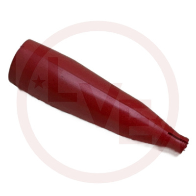 TEST CLIP LEAD/PROBE INSULATOR RED FOR BU-34 SERIES