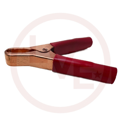 CLIP MINI BATTERY TERMINAL CLAMP 75A COPPER INSUALTED RED