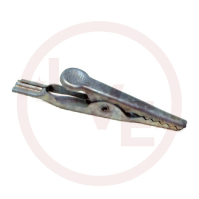 CLIP ALLIGATOR 10A STEEL NON-INSULATED