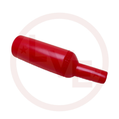 TEST CLIP LEAD/PROBE INSULATOR RED FOR BU-60,61 SERIES