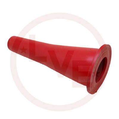 TEST CLIP LEAD/PROBE INSULATOR RED FOR BU-95 SERIES