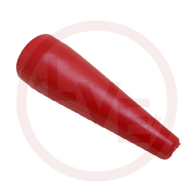 MUELLER BU-87-2 TEST CLIP LEAD/PROBE INSULATOR RED FOR BU-85 SERIES