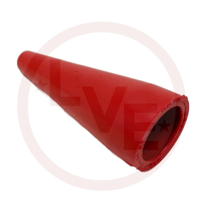 TEST CLIP LEAD/PROBE INSULATOR RED FOR BU-85 SERIES