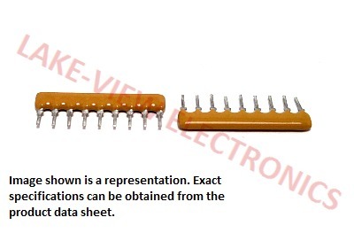 5x 10K Resistor Network SIP Bourns 4608X-101-103 