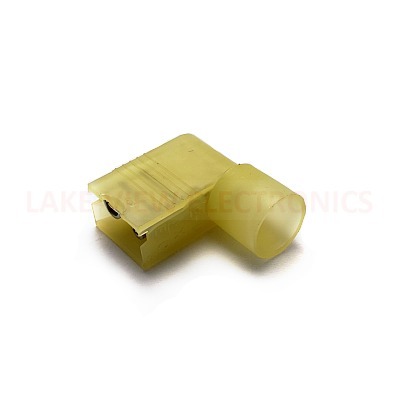MOLEX 19007-0040 TERMINAL QDC FLAG FEMALE FULLY INSULATED 12-10 AWG .250X.032 INSULKRIMP