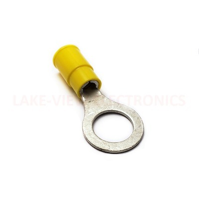 TERMINAL RING 12-10 AWG 3/8&quot; STUD INSULKRIMP