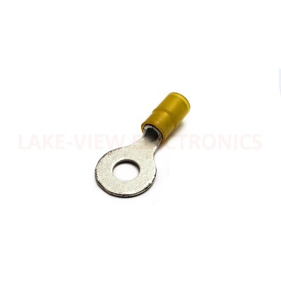 TERMINAL RING 12-10 AWG 1/4&quot; STUD AVIKRIMP