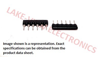 RESISTOR NETWORK 1MEG OHM 6P3R 2% SIP