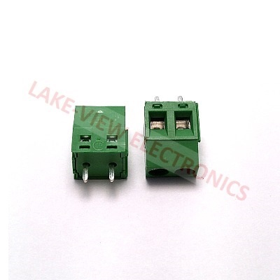 TERMINAL BLOCK 2POS 5.08P VERTICAL PCB GREEN