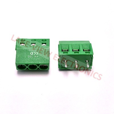 TERMINAL BLOCK 3POS 5.08P VERTICAL PCB GREEN