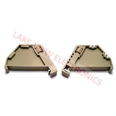 TERMINAL BLOCK END BRACKET