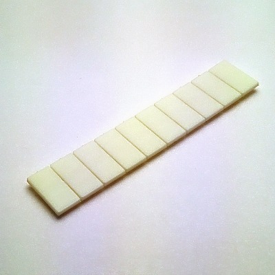 TERMINAL BLOCK MARKING STRIP BSTR12/6 (BLANK)