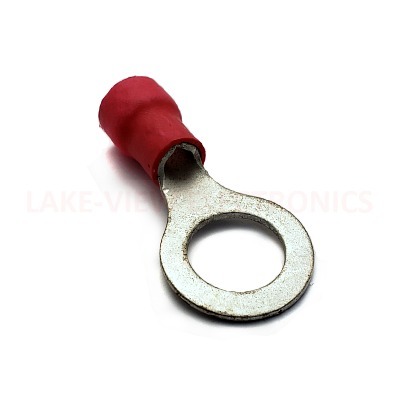 TERMINAL RING 8 AWG 1/2&quot; STUD INSULKRIMP
